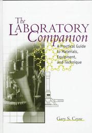 Cover of: The laboratory companion by Gary S. Coyne