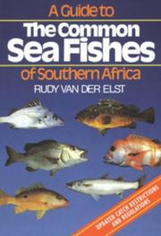 Guide to the Common Sea Fishes of South Africa by Rudy Van Der Elst