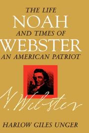 Cover of: Noah Webster by Unger, Harlow G.