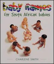 Cover of: Baby Names for South African Babies