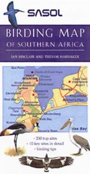 Cover of: Sasol Birding Map of Southern Africa