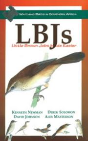 Cover of: Lbj'S (Watching Birds in Southern Africa)