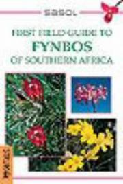 Sasol first field guide to fynbos of southern Africa by Manning, John