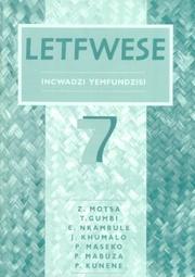 Cover of: Letfwese Teacher's Guide: Grade 7 / Std 5 (Letfwese:Incubo Lensha Yelulwimi Iwesiswart)