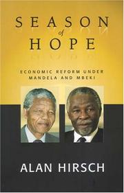 Cover of: Season of Hope: Economic Reform Under Mandela And Mbeki