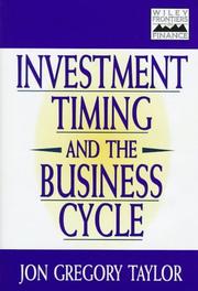 Cover of: Investment timing and the business cycle