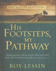 Cover of: His Footsteps, My Pathway (One-Minute Devotions)