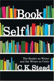 Cover of: Book Self: The Reader as Writer and the Writer as Critic