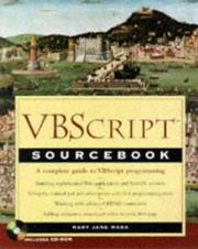 Cover of: VBScript sourcebook