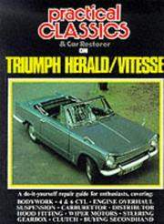 Cover of: "Practical Classics and Car Restorer" on Triumph Vitesse/Herald Restoration (Restoration Performance) by R.M. Clarke