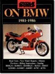 Cover of: "Cycle World" on BMW, 1981-86