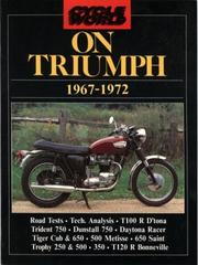 Cover of: Cycle World On Triumph 1967-1972