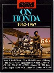 Cover of: "Cycle World" on Honda, 1962-67