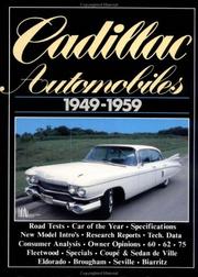 Cover of: Cadillac Automobiles 1949-1959 by R. M. Clarke
