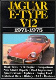 Cover of: Brooklands Jaguar Cars: Jaguar E-Type V-12 1971-75 (Brooklands Books)
