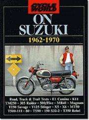 Cover of: "Cycle World" on Suzuki, 1962-1970