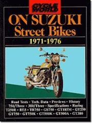 Cover of: "Cycle World" on Suzuki Street Bikes, 1971-76