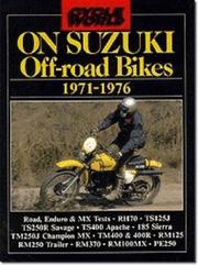 Cover of: "Cycle World" on Suzuki Off-road Bikes, 1971-76 ("Cycle World" Motorcycle Books)