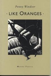 Cover of: Like Oranges by Penny Windsor