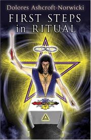 Cover of: First Steps in Ritual