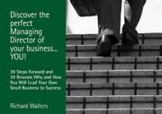 Cover of: Discover the Perfect Managing Director of Your Business by Richard Waters