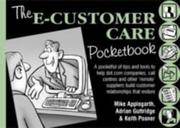 Cover of: The E-Customer Care Pocketbook (Management Pocketbook Series)