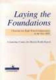 Cover of: Laying the Foundations