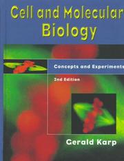 Cover of: Cell and Molecular Biology by Gerald Karp, Gerald Karp