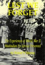 Cover of: Lest We Forget