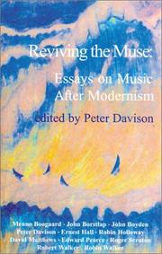 Cover of: Reviving the Muse by Peter Davidson