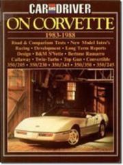 Cover of: Car and Driver on Corvette by R.M. Clarke