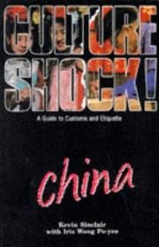Cover of: China (Culture Shock!)