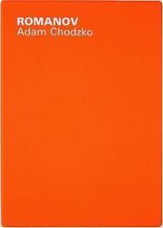 Cover of: Adam Chodzko: Romanov
