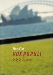 Cover of: Fiona Tan: Sydney