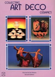 Cover of: Collecting Art Deco Ceramics: Shapes and Patterns from the 1920s and 1930s