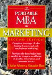 Cover of: The portable MBA in marketing