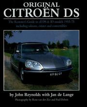 Cover of: Original Citroen Ds  by John Reynolds, Jan Delange