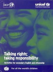 Cover of: Talking Rights, Taking Responsibility