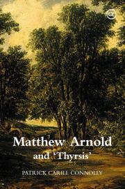 Matthew Arnold and "Thyrsis" by Patrick Carill Connolly