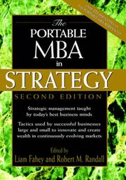 Cover of: The Portable MBA in Strategy (Portable Mba Series)