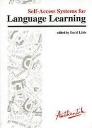 Cover of: Self-access Systems for Language Learning