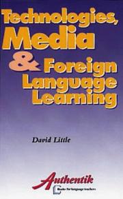 Cover of: Technologies, Media and Foreign Language Learning