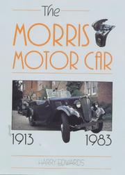 Cover of: The Morris Motor Car, 1913-83 by Harry Edwards