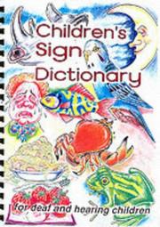 Cover of: Children's Sign Dictionary