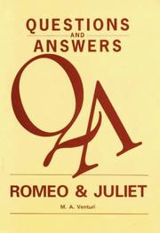 Cover of: Shakespeare's "Romeo and Juliet"