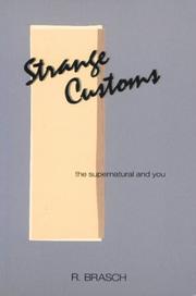 Cover of: Strange Customs by R. Brasch