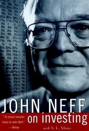 Cover of: John Neff on Investing