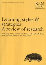 Learning Styles and Strategies by et al
