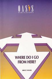 Cover of: Where Do I Go from Here!