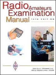 Cover of: Radio Amateurs' Examination Manual by G.L. Benbow